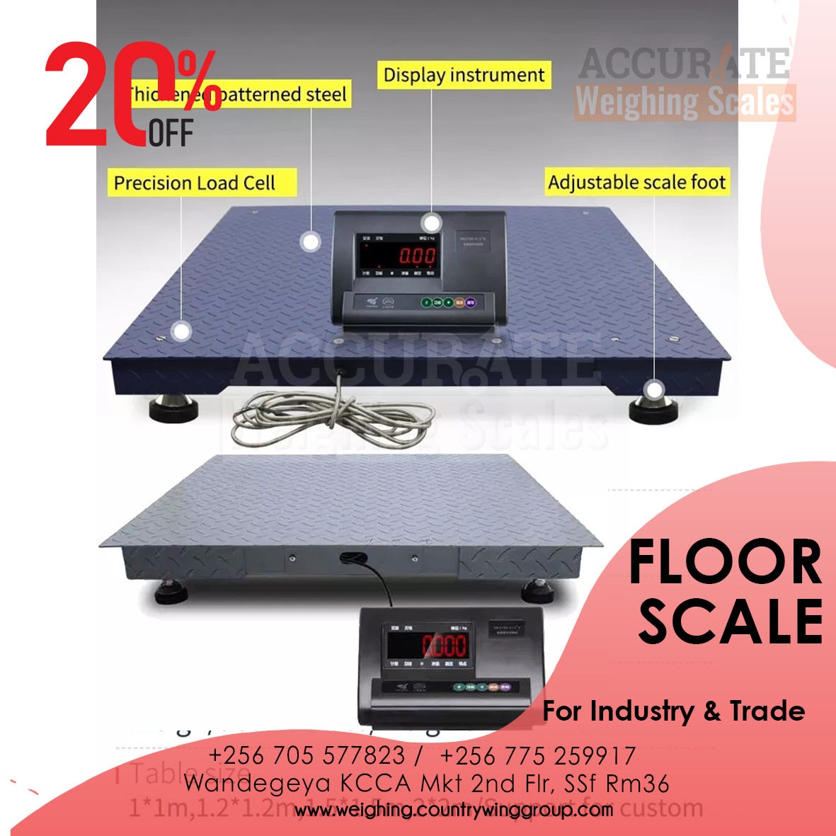 +256775259917 High quality multipurpose floor scales in Kampala Uganda