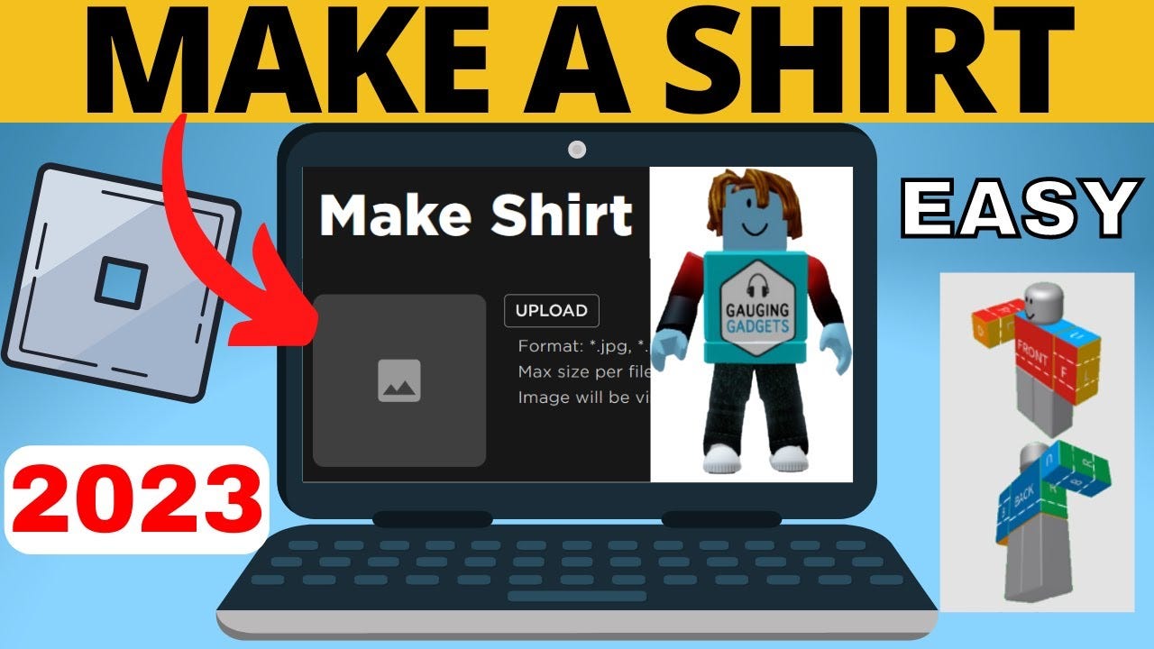 How to Make Your Own Roblox Shirt FREE — (2023) by Rovix Playz Medium