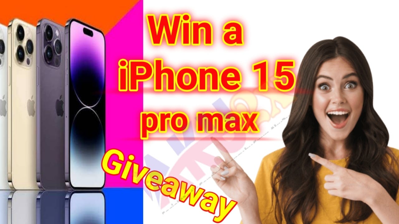 Your Chance to Win an iPhone 15 Pro Max Enter the Giveaway Today! by Win a Giveaway Medium Your Chance to Win an iPhone 15 Pro Max Enter the Giveaway Today! by Win a Giveaway Medium