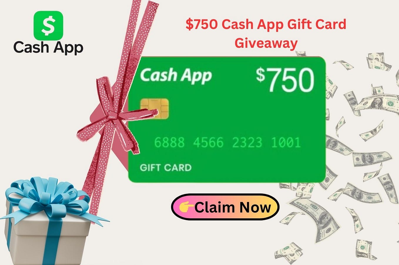 Cash App. Get 750 Cash App Gift Card 2024 by Elizabeth Julian Nov(03)