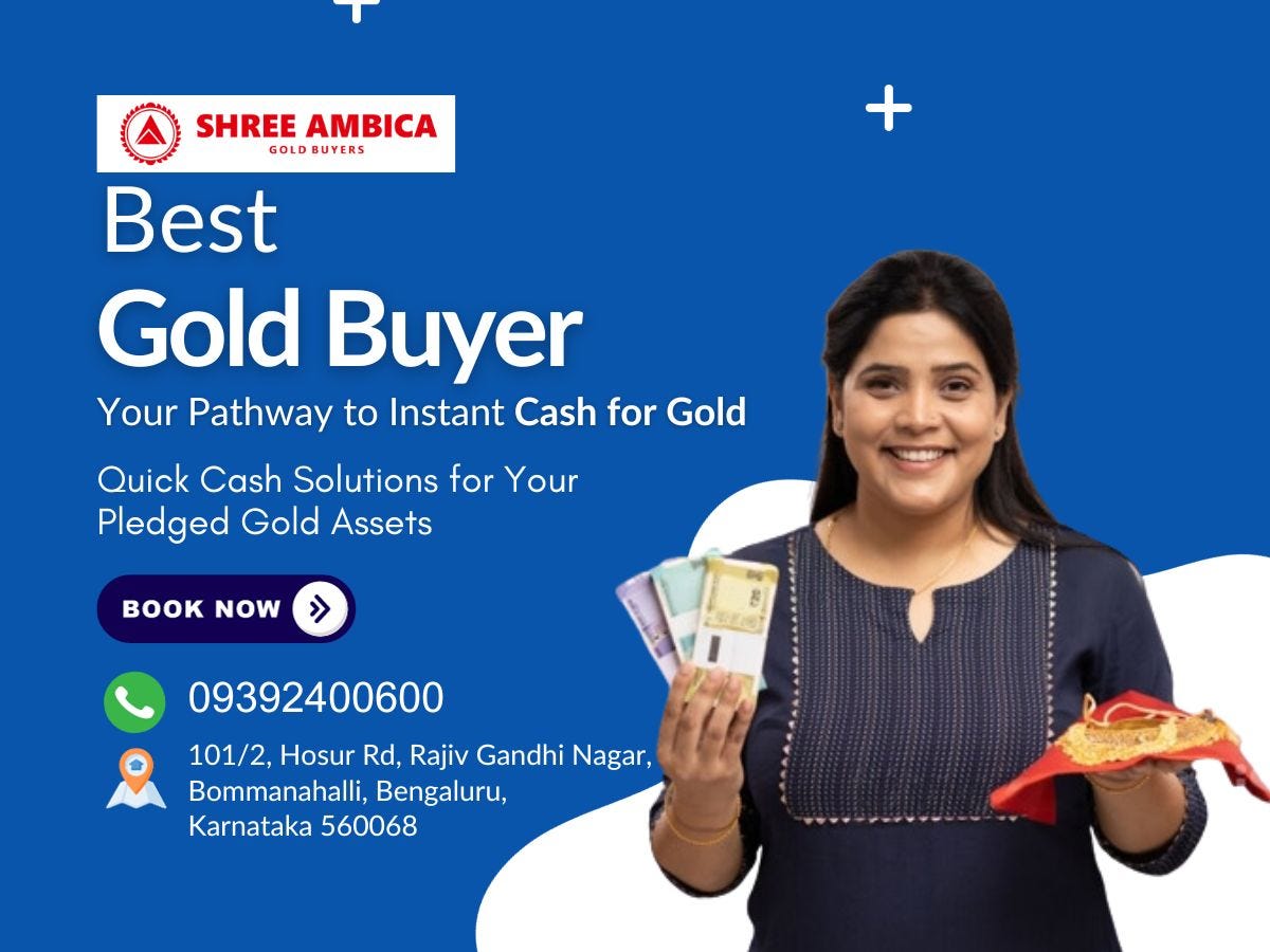 Release Pledged Gold in Bommanahalli by Ambica Gold Buyers Sep