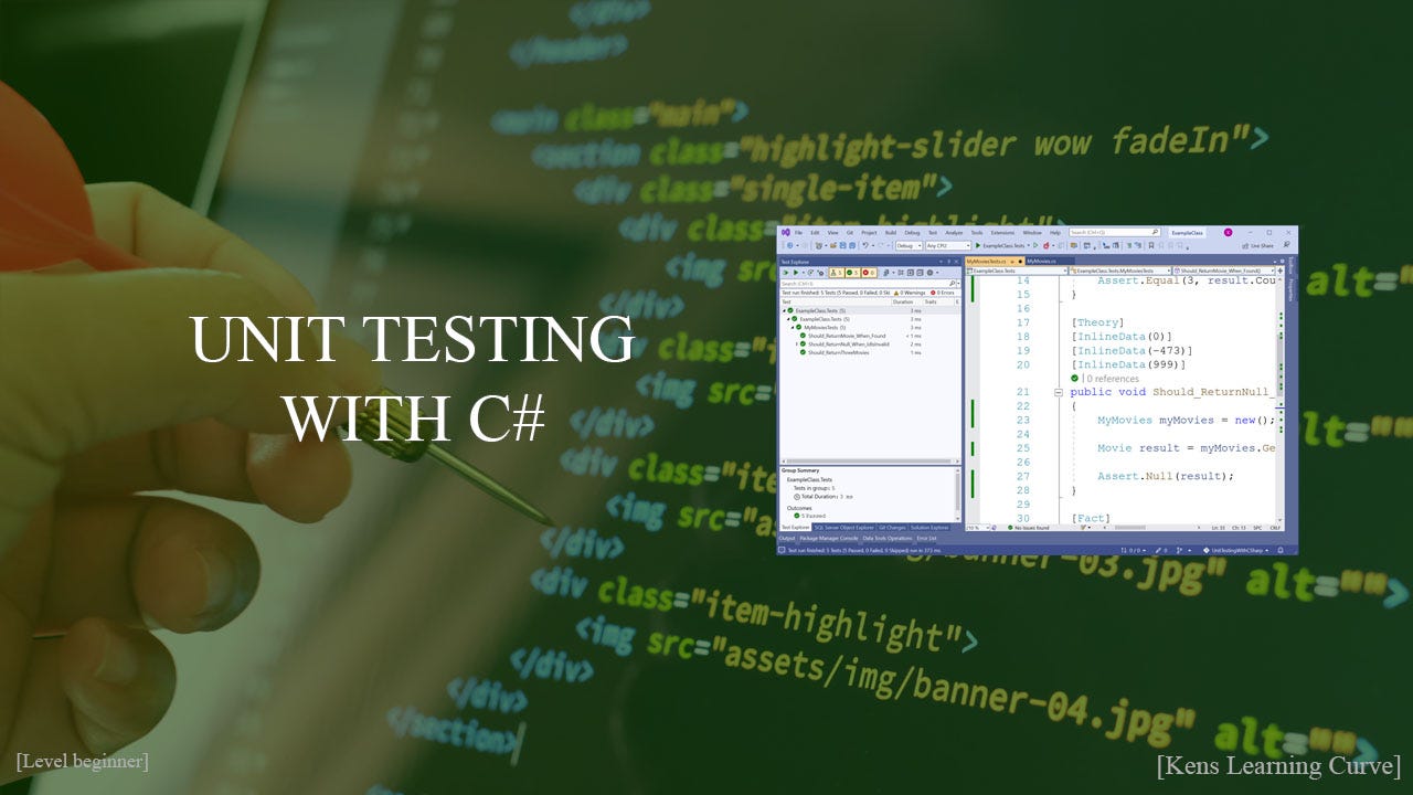 Menguji Fitur Program Peminjaman Buku dengan Unit Testing xUnit di C