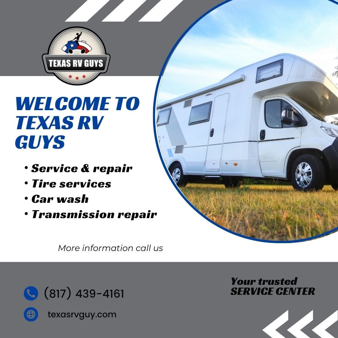 RV Parts — Haslet, TX. RV Parts Keeping Your Home on Wheels… by Texas RV Guys Medium