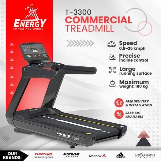 T2400 Commercial Treadmill Best Treadmill Shop Coimbatore Energy