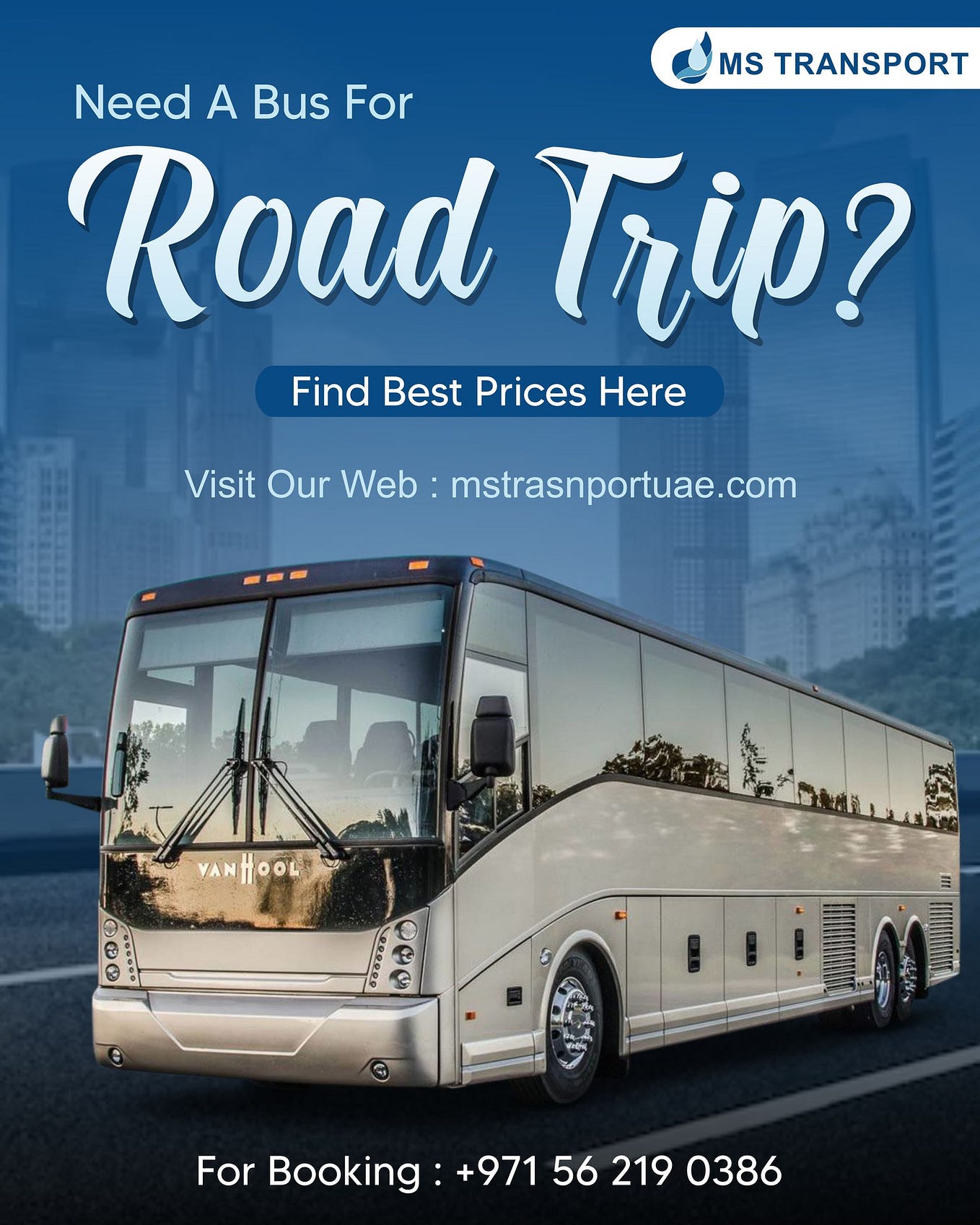 Bus Rental Service MS Transport Medium