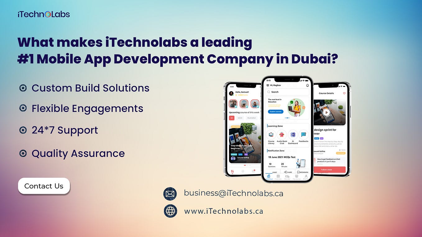 Top 5 Mobile App Development Companies in Dubai 2023 Medium