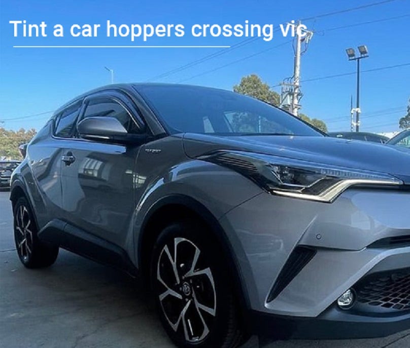 The benefits of car tinting hoppers crossing by Auto Tint Gard Medium