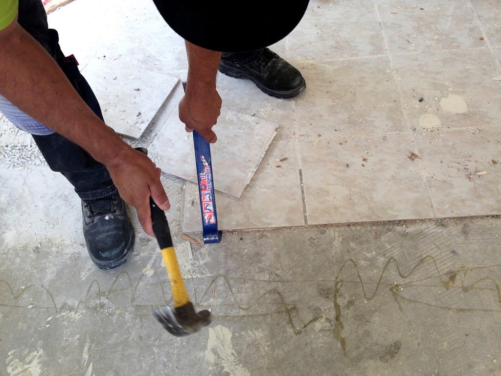 Las Vegas Tile Removal. If you have a bathroom tile that has… by Las