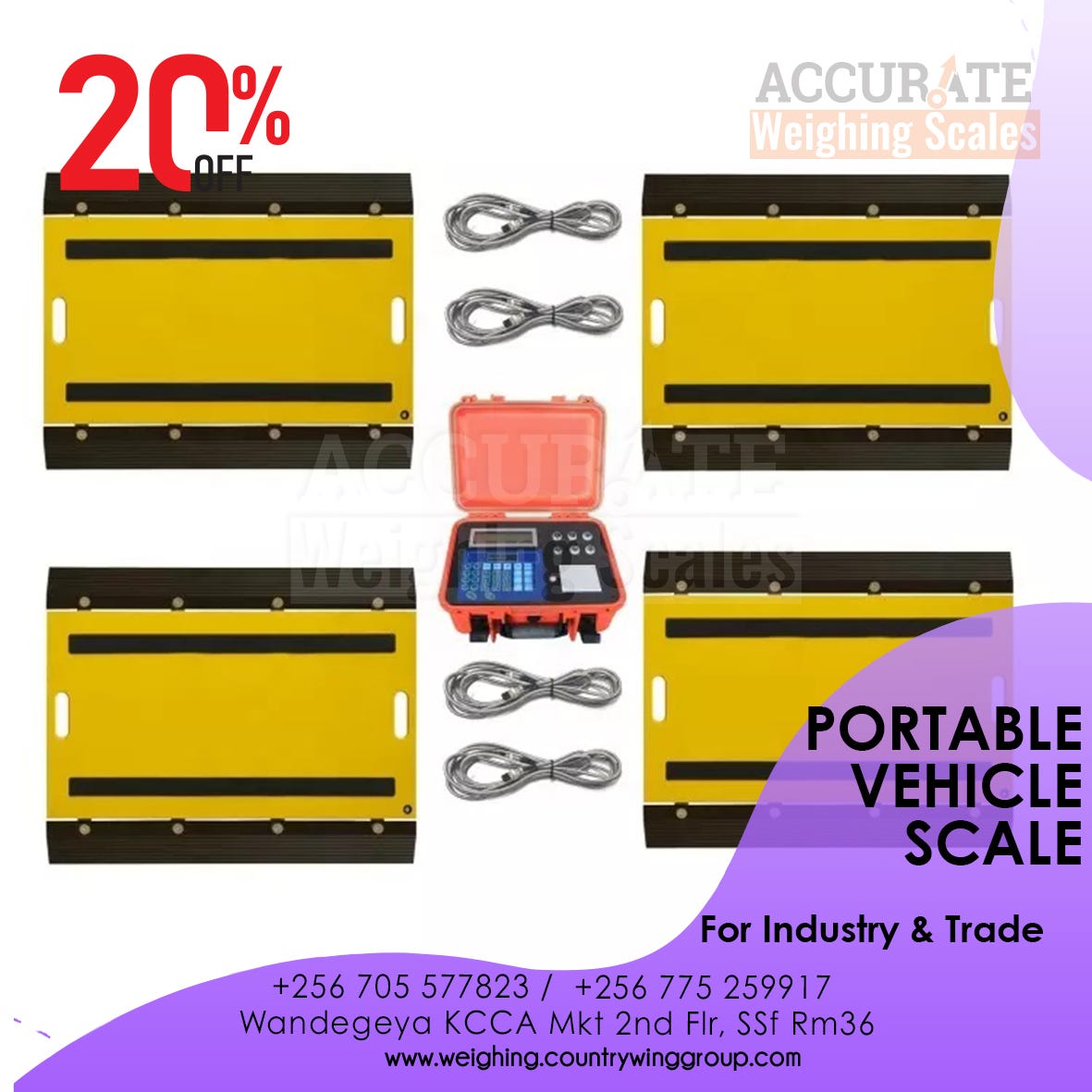 Best Axle Truck Scale Company in Uganda by Truck Axle Scale Suppliers