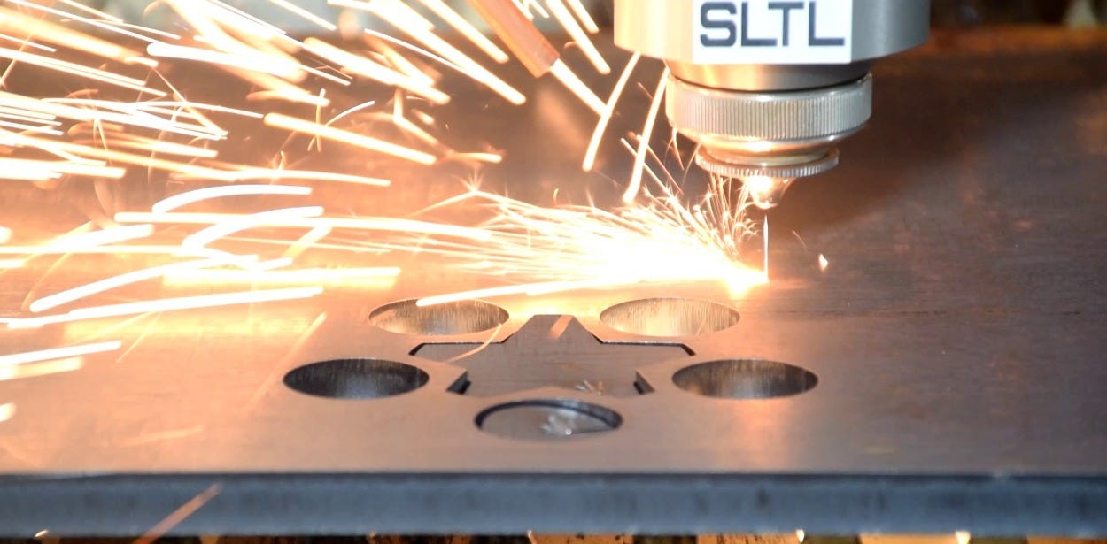 Sahajanand Laser Technology at IMTEX 2024 with CuttingEdge Infinity F1 Fiber Laser cutter by