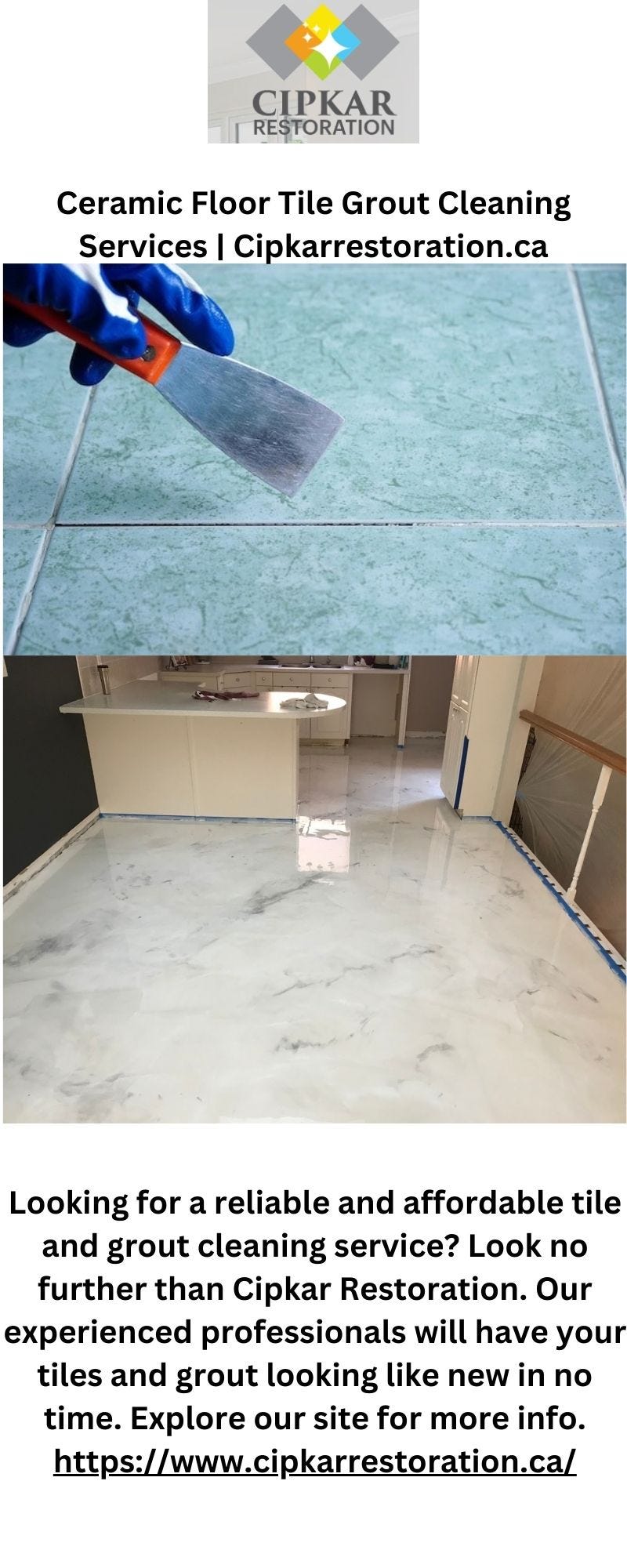Grout Cleaning Company Kitchener Cipkarrestoration.ca Cipkar