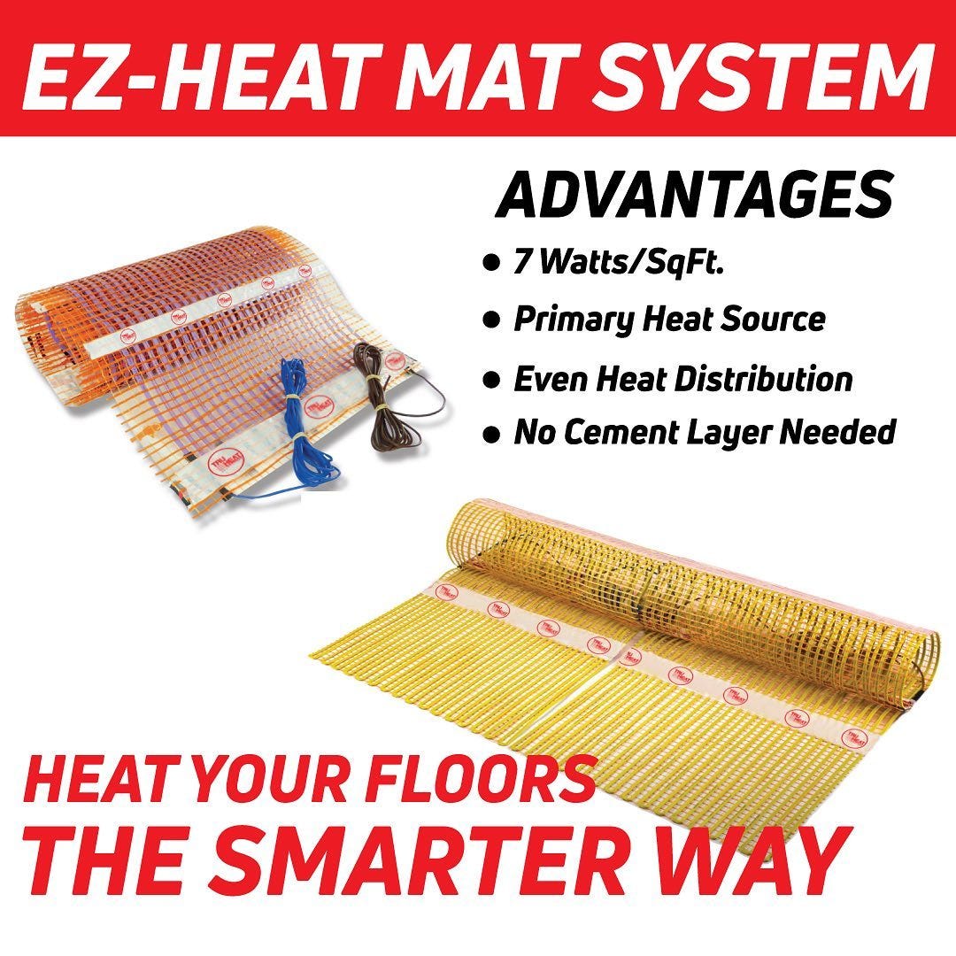 Your Guide To Under Floor Heating Mats & What You Should Know About