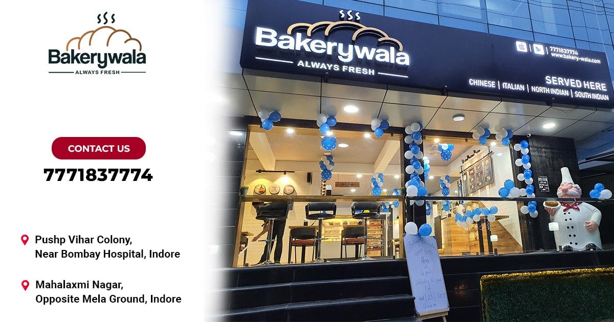 Best Bakery & Cake Shops in Indore Bakerywala by BakeryWala Medium