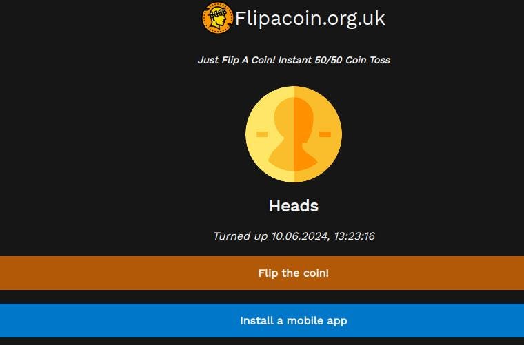 Flip a Coin Game A Timeless Game for DecisionMaking by Anna Guard