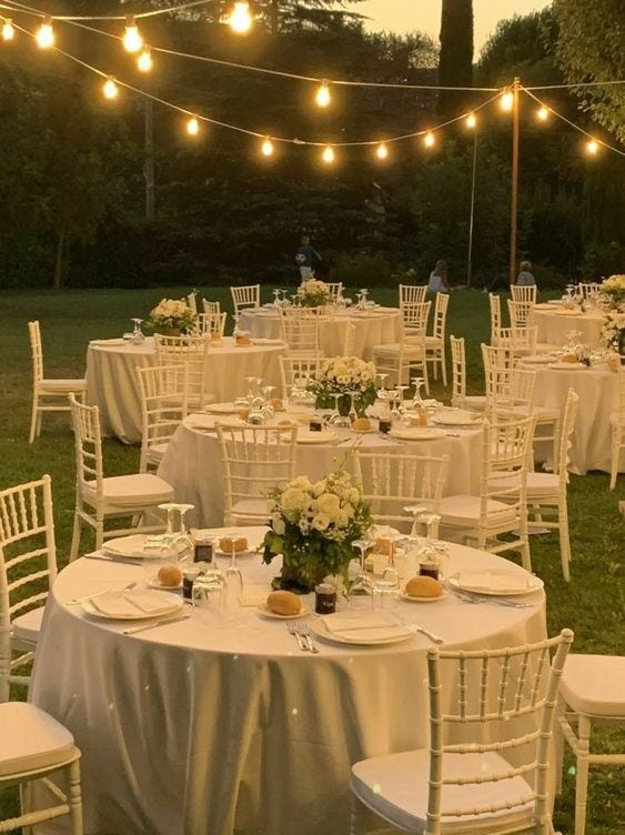 Chiavari chair rentals in Dubai and Abu Dhabi Qamar Event Rentals