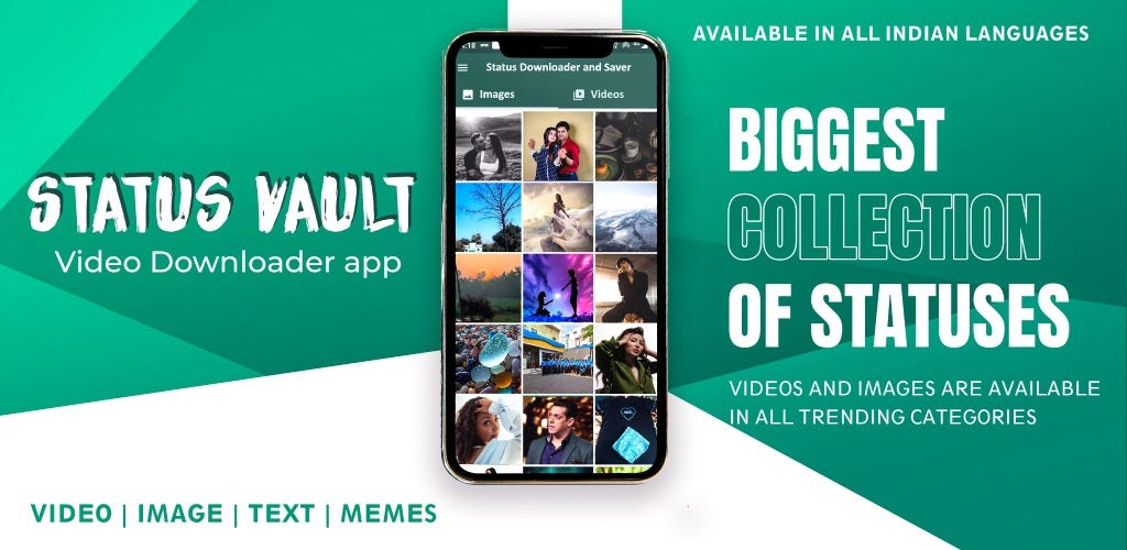 Free WhatsApp Status Download App StatusVault by RS Jul, 2024 Medium