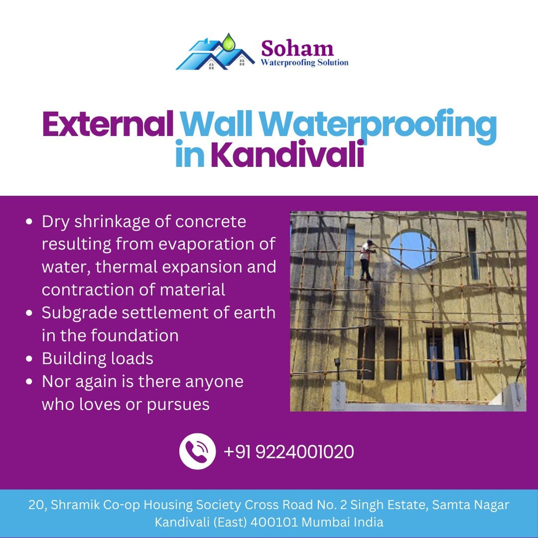 Terrace Waterproofing Service in Kandivali Soham waterproofing