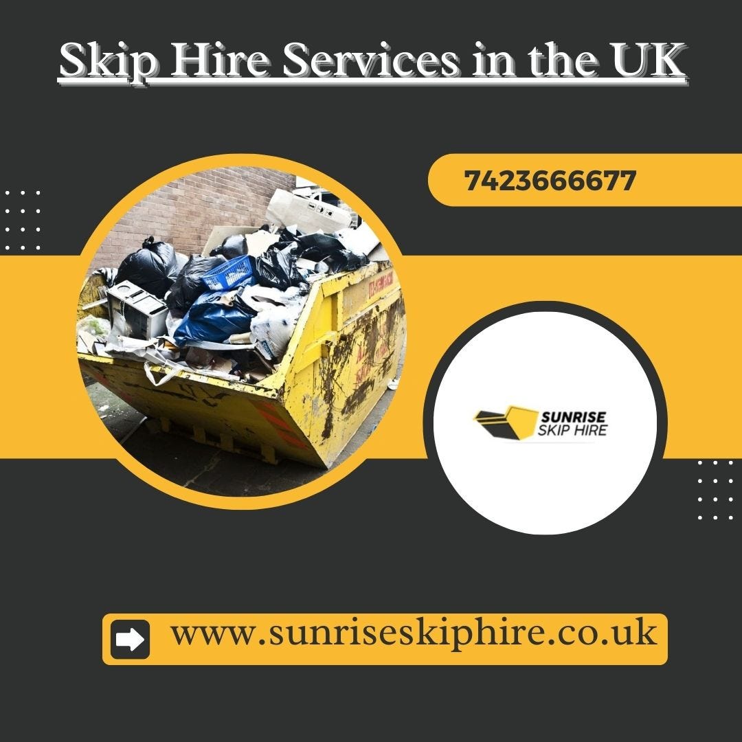 Discover Premier Skip Hire Services in Slough with Sunrise Skip Hire