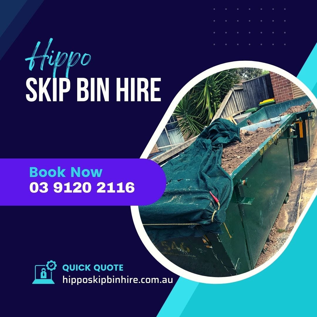 Skip Bin Hire Melbourne Hippo Skip Bin Hire Dandenong Medium
