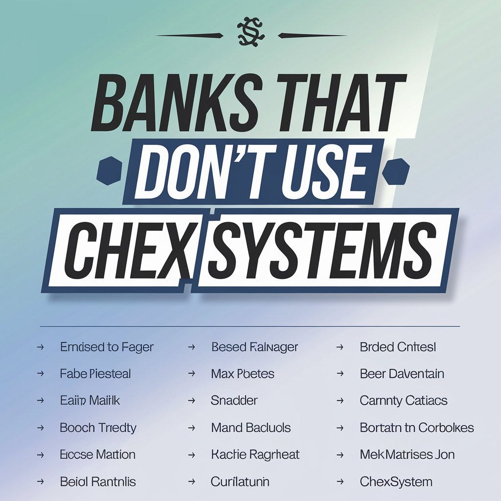 Banks That Don’t Use ChexSystems A Detailed Guide by Everettjames