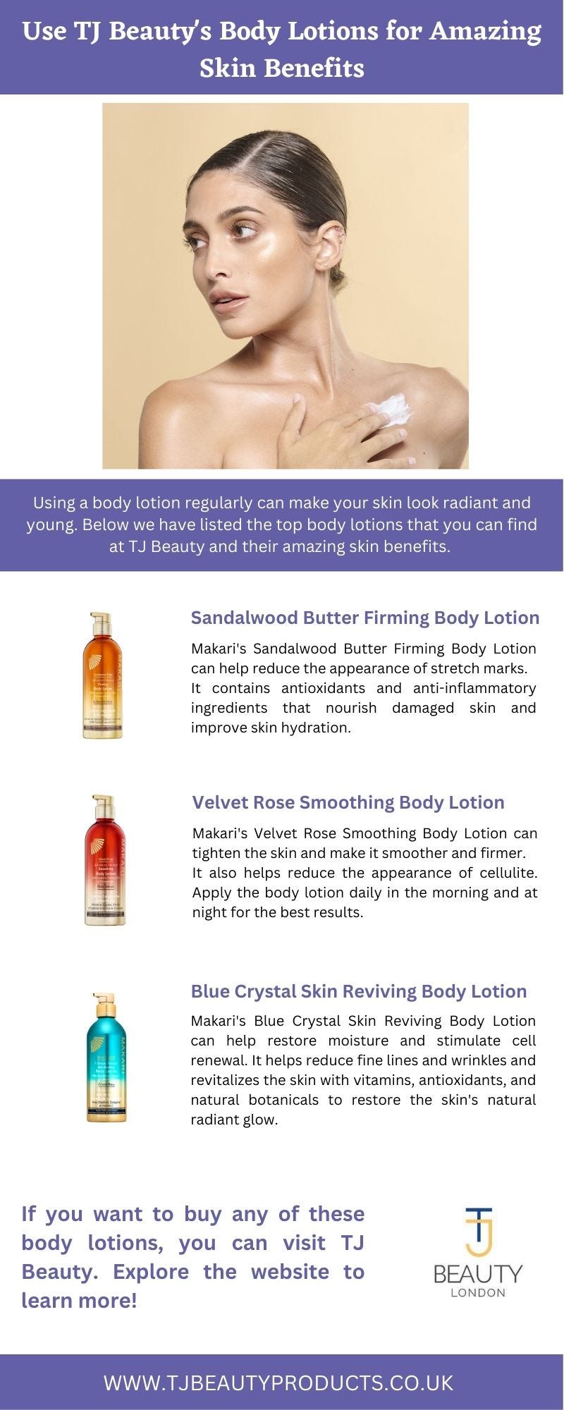 Top Skin Benefits of Body Lotion — TJ Beauty Products TJ Beauty