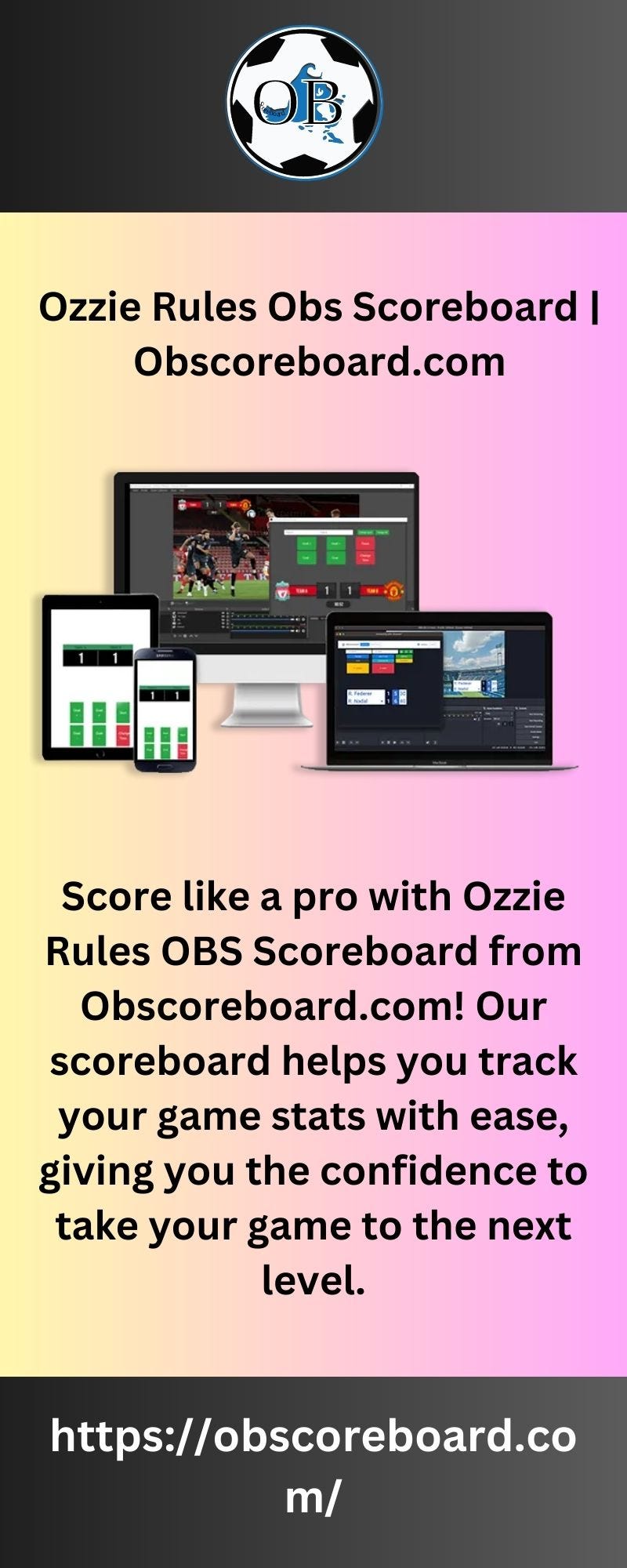 Free Scoreboard For Obs obscoreboard Medium