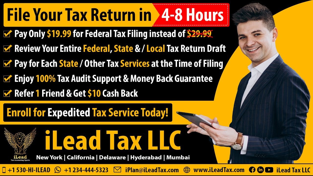 Tax filing companies and process for tax return by ILeadtax Medium