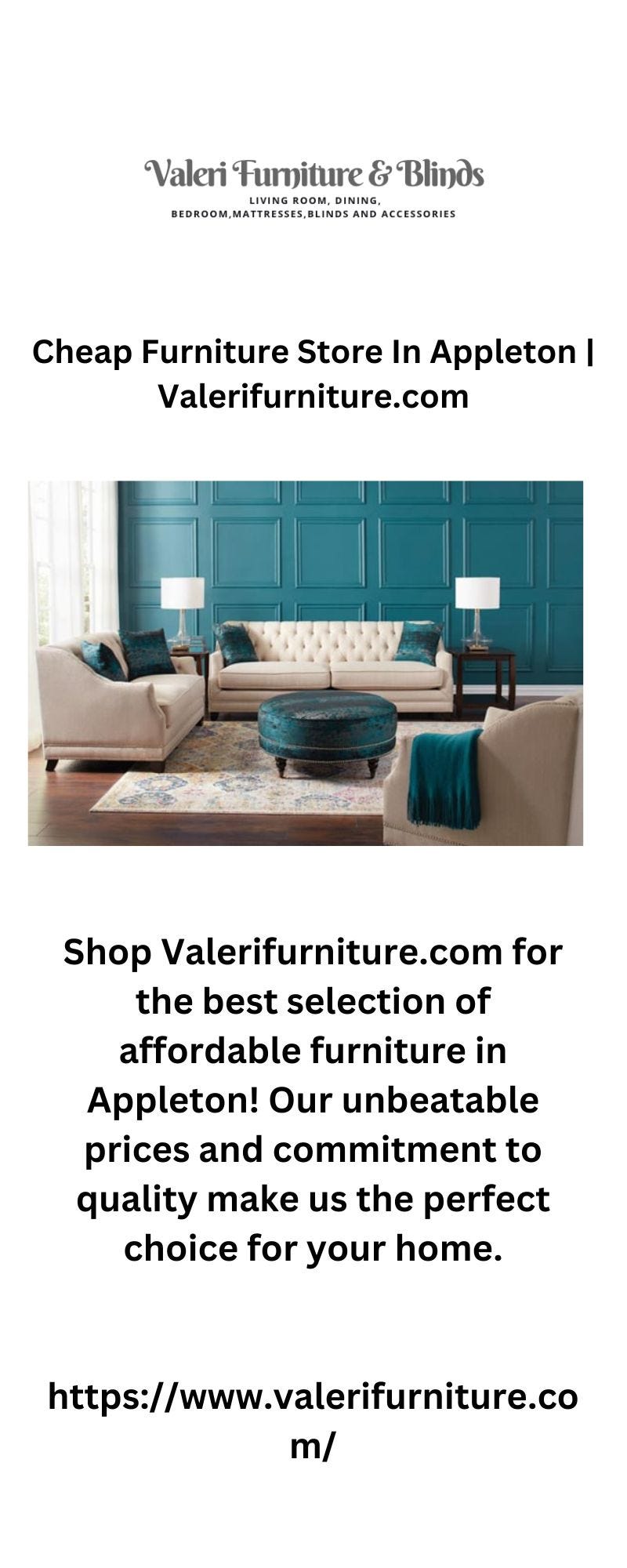 Furniture Store In Appleton Valerifurniture
