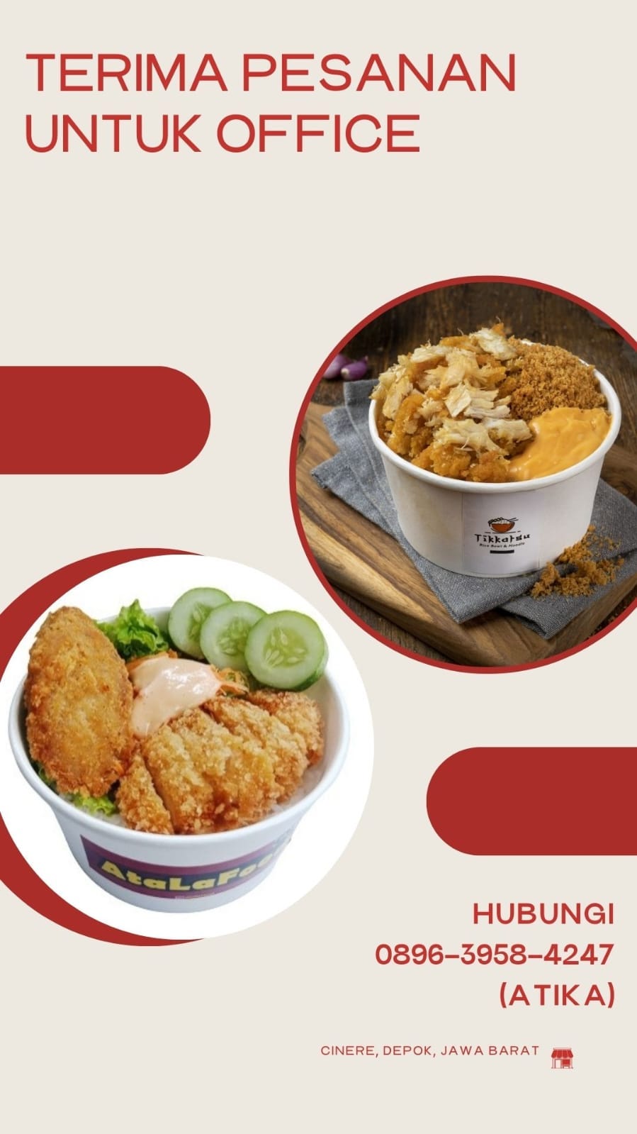 Terima Pesanan Rice Bowl Untuk Anak SD, Hubungi 089639584247