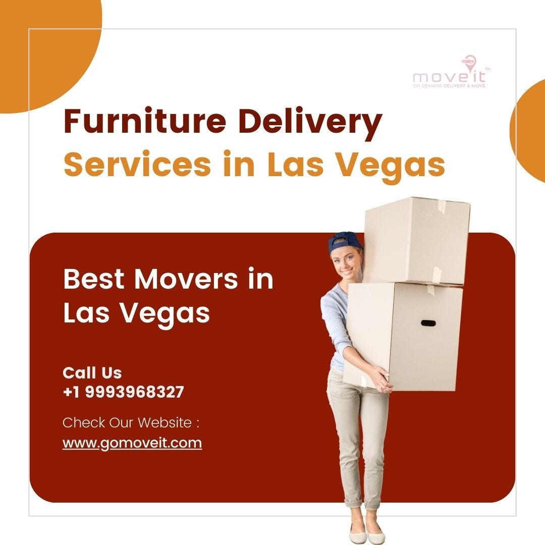 Top 10 Pickup and Delivery Service Providers in Las Vegas by Move It Oct, 2023 Medium