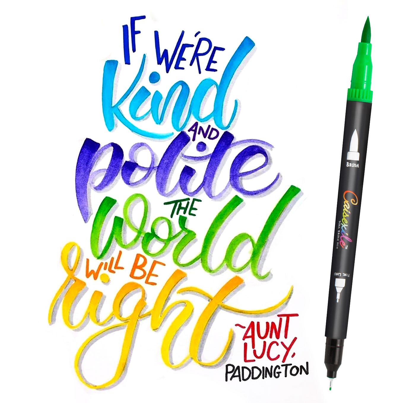 Easy Marker Pen Painting technique! Part 1 ZSCM Marker by Art Pen