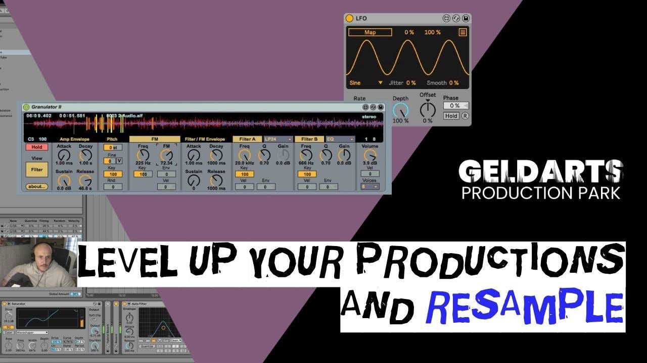 Using Max For Live LFO’S To Add Life To Your Drums by Ross Geldart