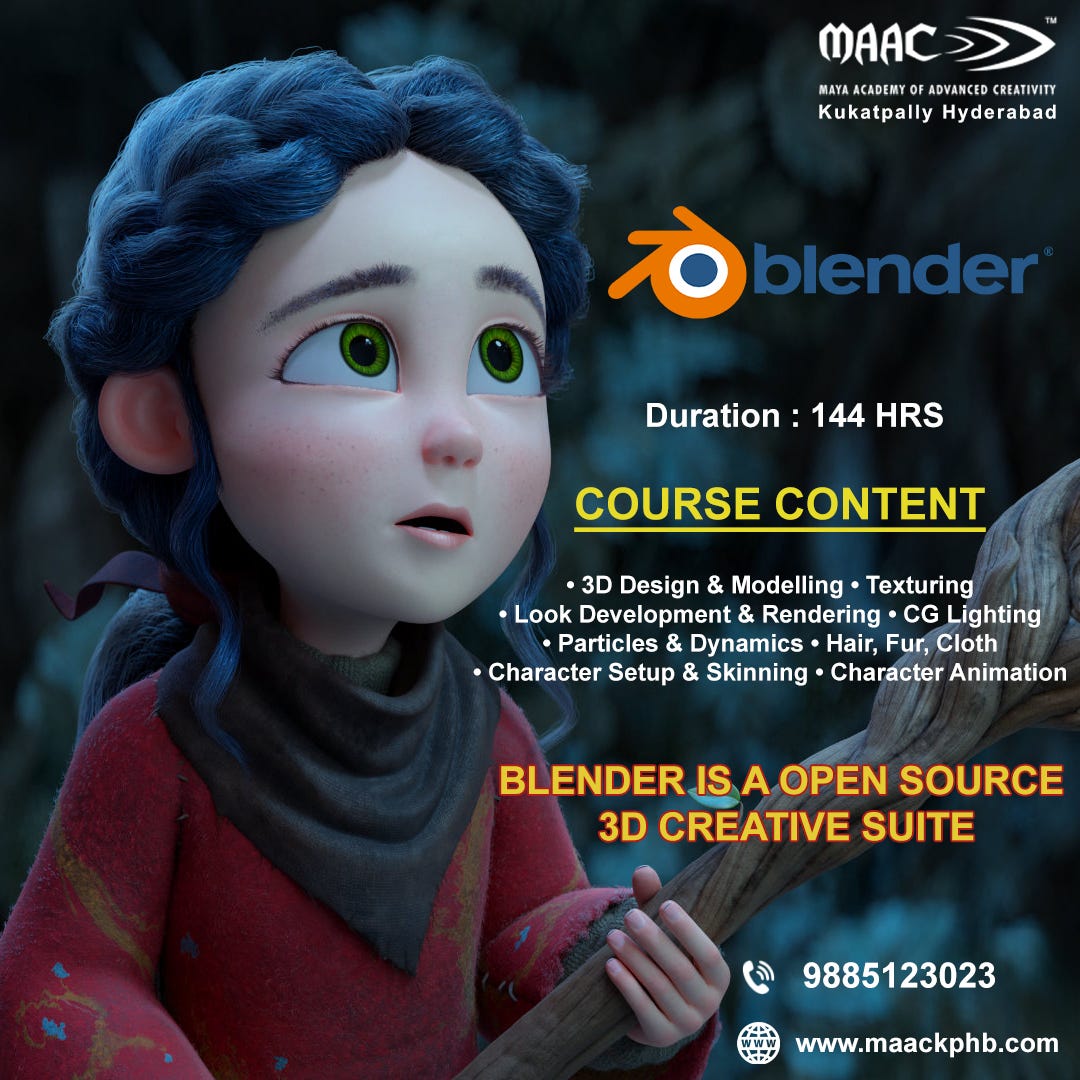 Best 3D Animation Training Institute In Kukatpally Hyderabad — Maac