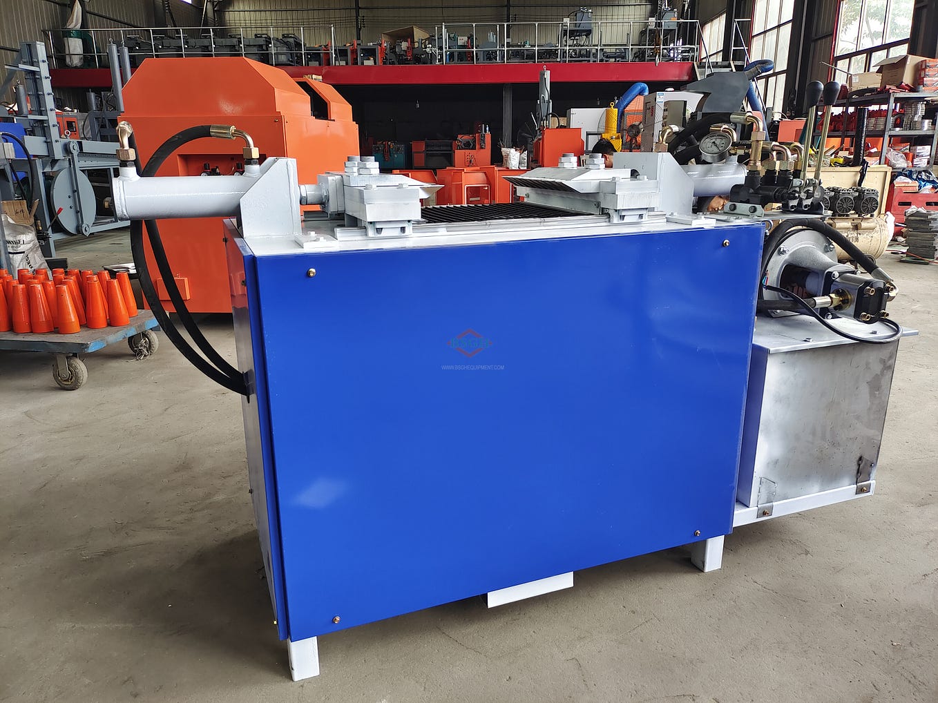 The whole recycling process for scrapping electric motors