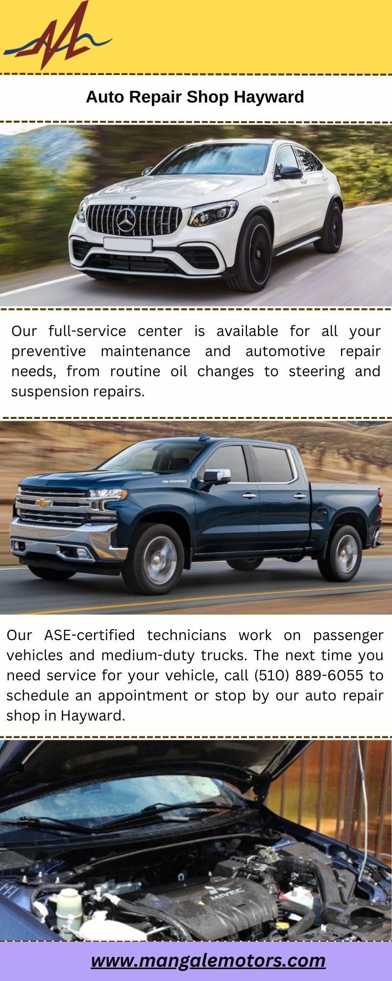 Mangale Motors Hayward Your Trusted Choice for Auto Repair Excellence