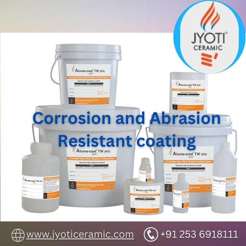 Aluma Coat Corrosion and Abrasion Resistant Coating by Jyoti Ceramic