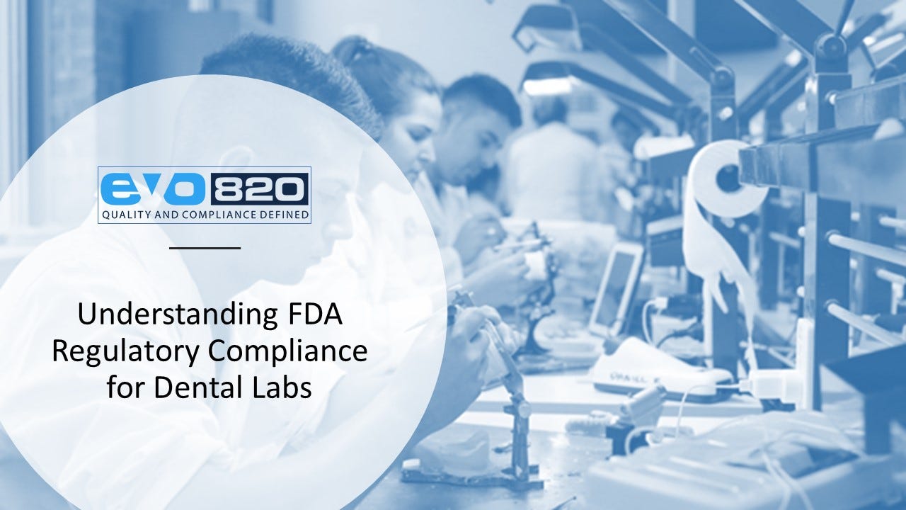 Do you know what it takes to a FDA compliant dental lab? by evo820 Medium