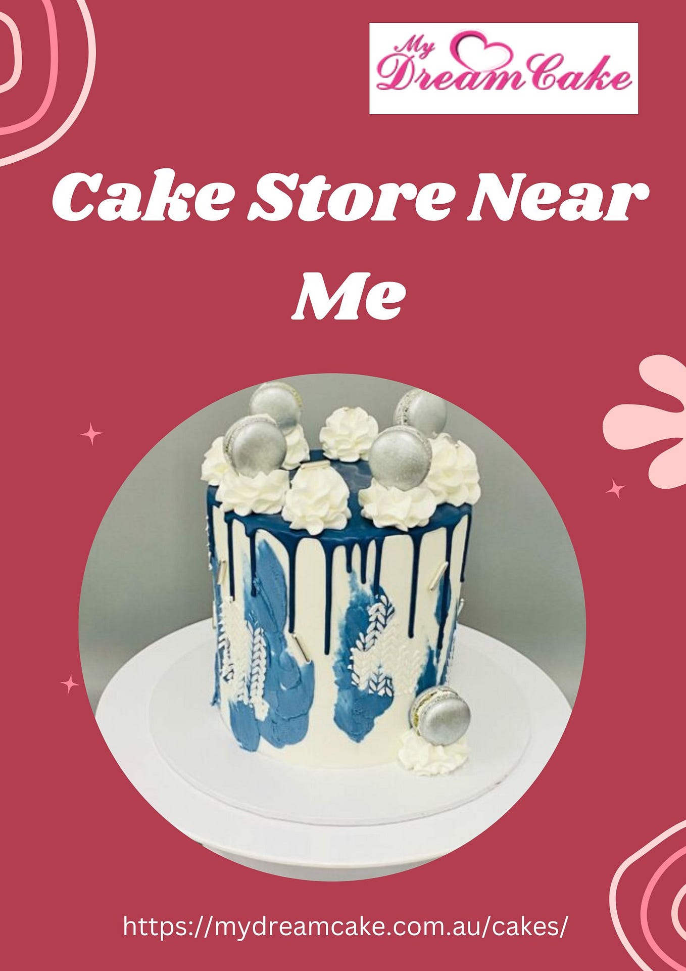 Custom Cakes Melbourne My Dream Cake Medium