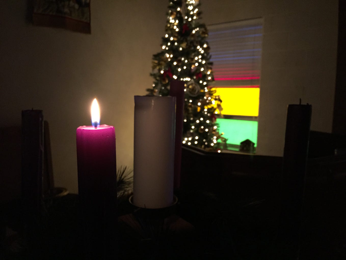 Christ A Candle Lighting Liturgy for Christmas Eve by Andrew T. Gates Medium