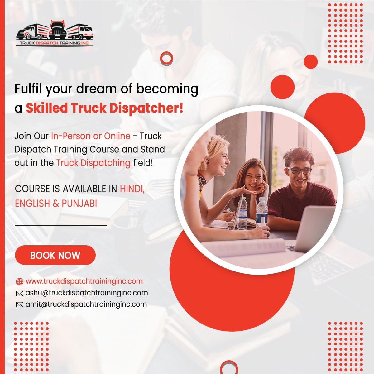 Truck Dispatcher Authority — Truck Dispatch Training INC Truck