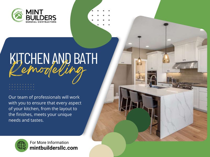 Kitchen and Bathroom Remodeling Orlando by Mint Builders General