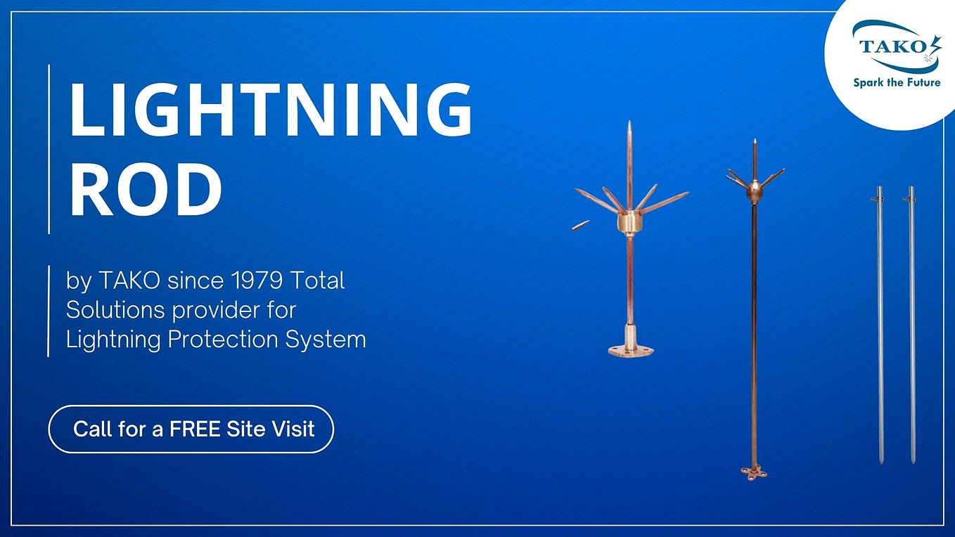 Here are the Top 10 Lightning Protection System Terms by TAKO