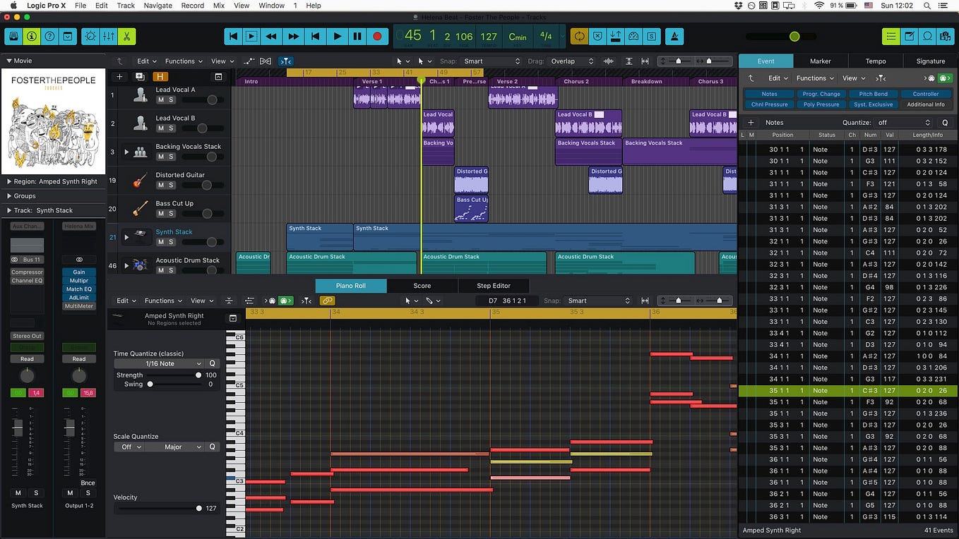 Logic Pro 9 vs Logic Pro X GUI, burying the hatchet. by Arnaud Lamy