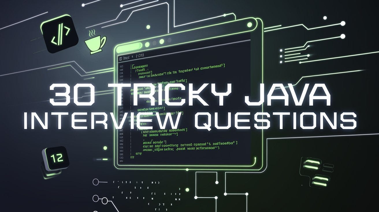 Java most solid interview questions and explanation(with code sample