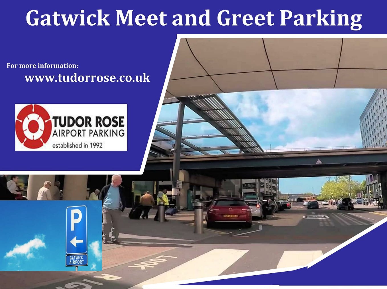 Meet & Greet Gatwick Airpot. see more at www.tudorrose.co.uk by Tudor Rose Medium