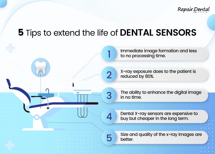 Is your dental sensor not working? It could be because of an issue with