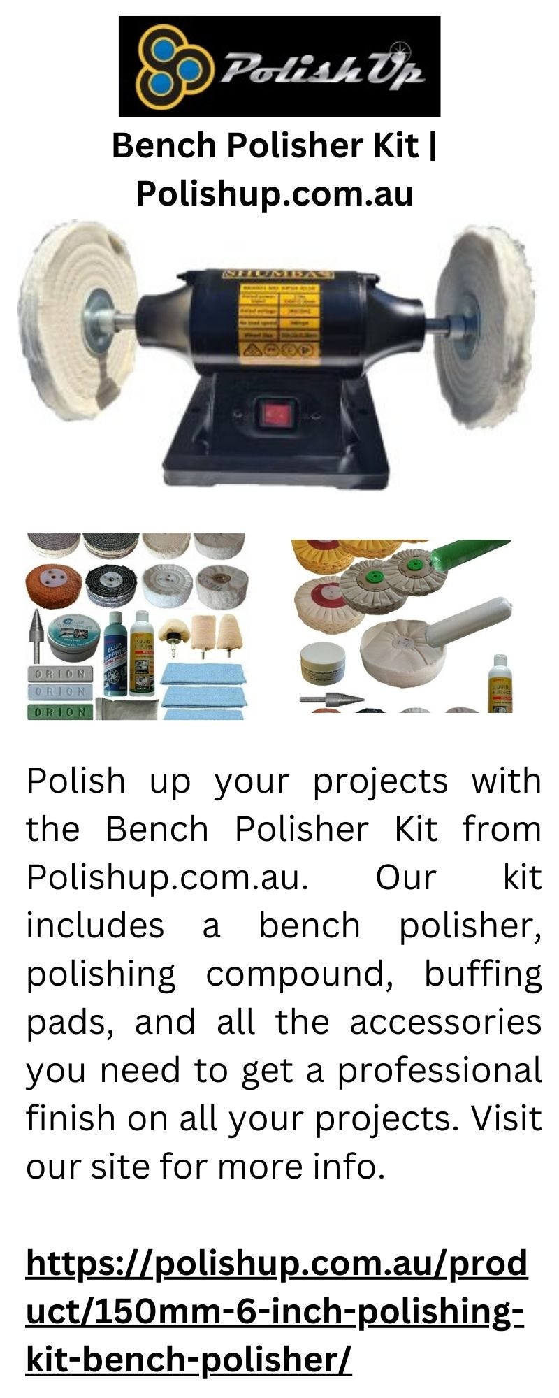 Transforming Your Workbench with a Bench Polisher Kit Polishup Medium