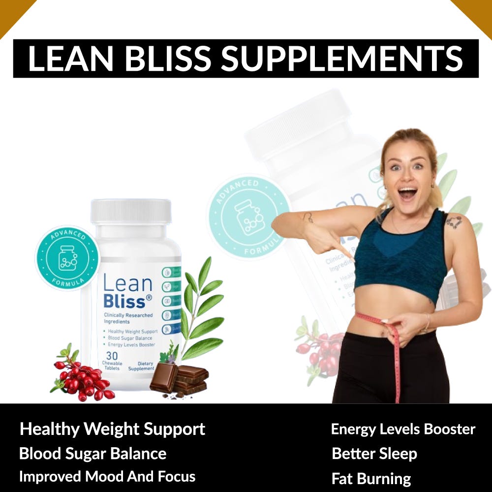 Health Supplement. How Does Lean Bliss Work? by Graphic Designer