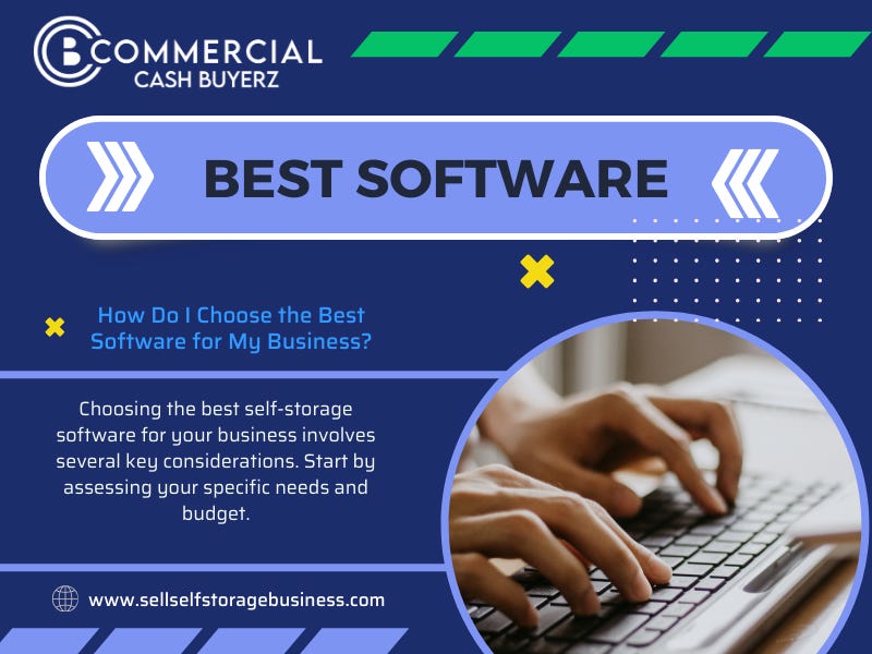Best Management software for self storage by Commercial Cash Buyerz