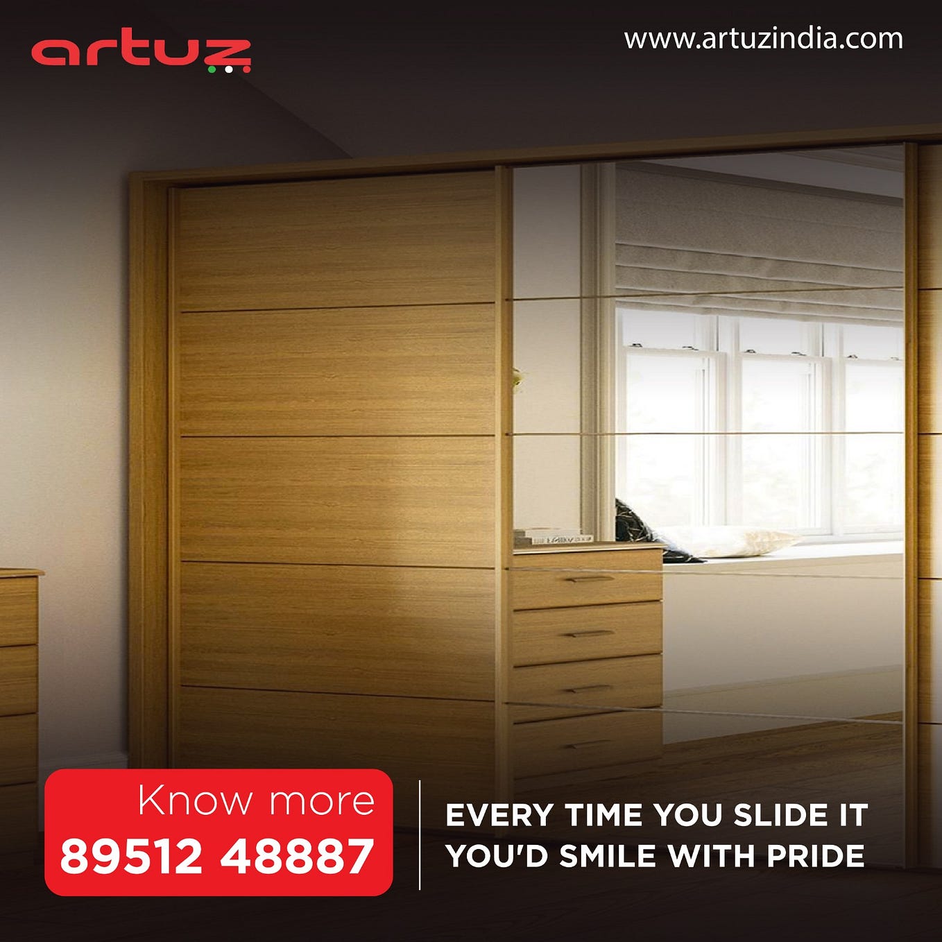 Artuz Sliding wardrobe Artuza Medium